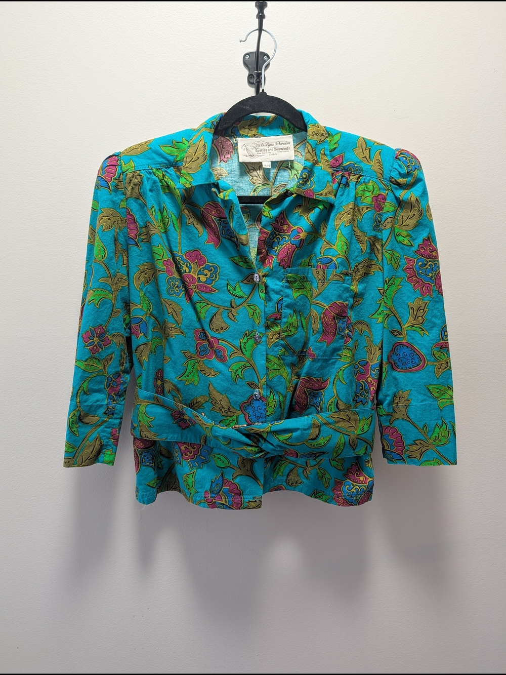 Vtg Vicki Lynn Bardon Suttles And Seawinds Top